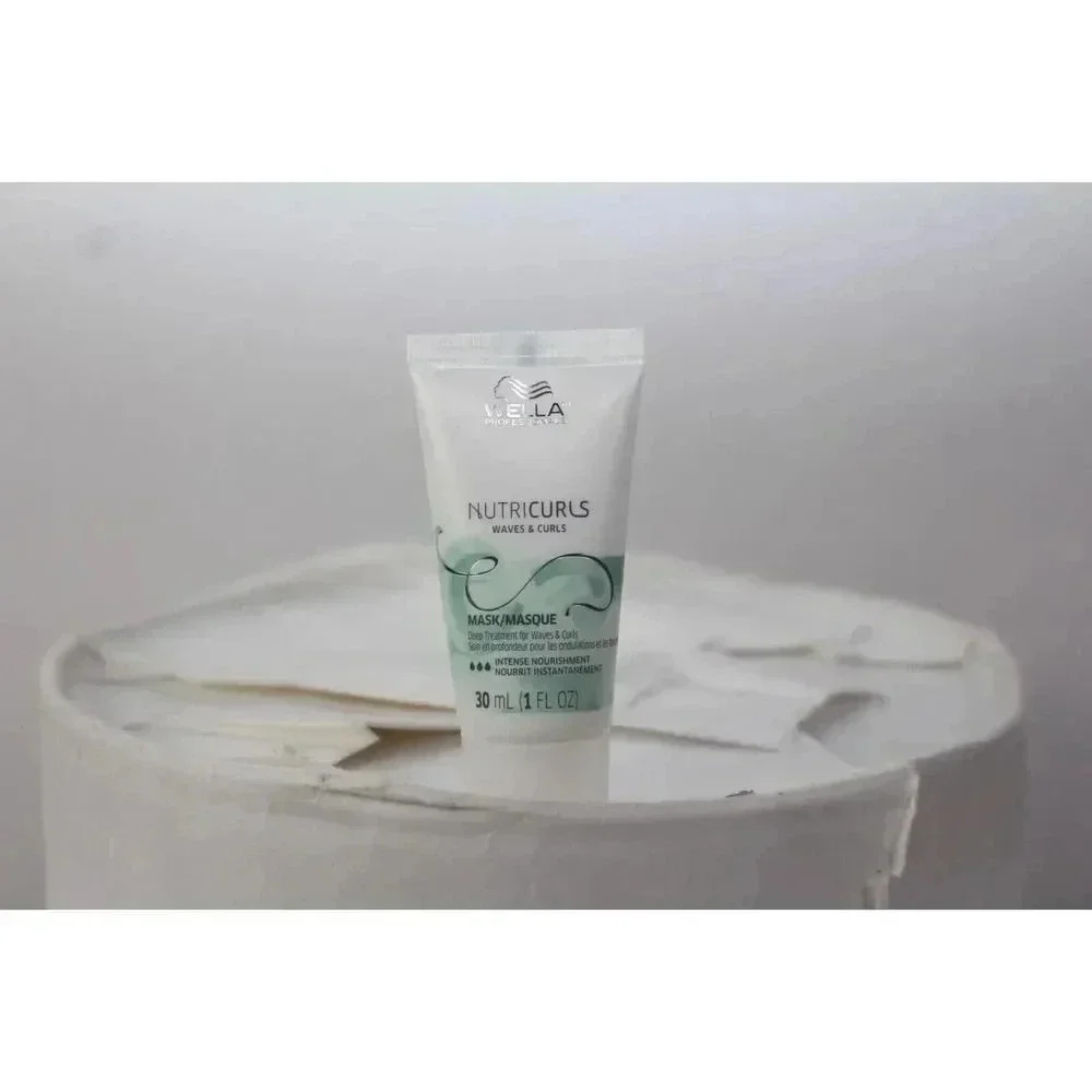 Wella Nutricurls Deep Treatment Mask for Waves & Curls 1oz 30mL